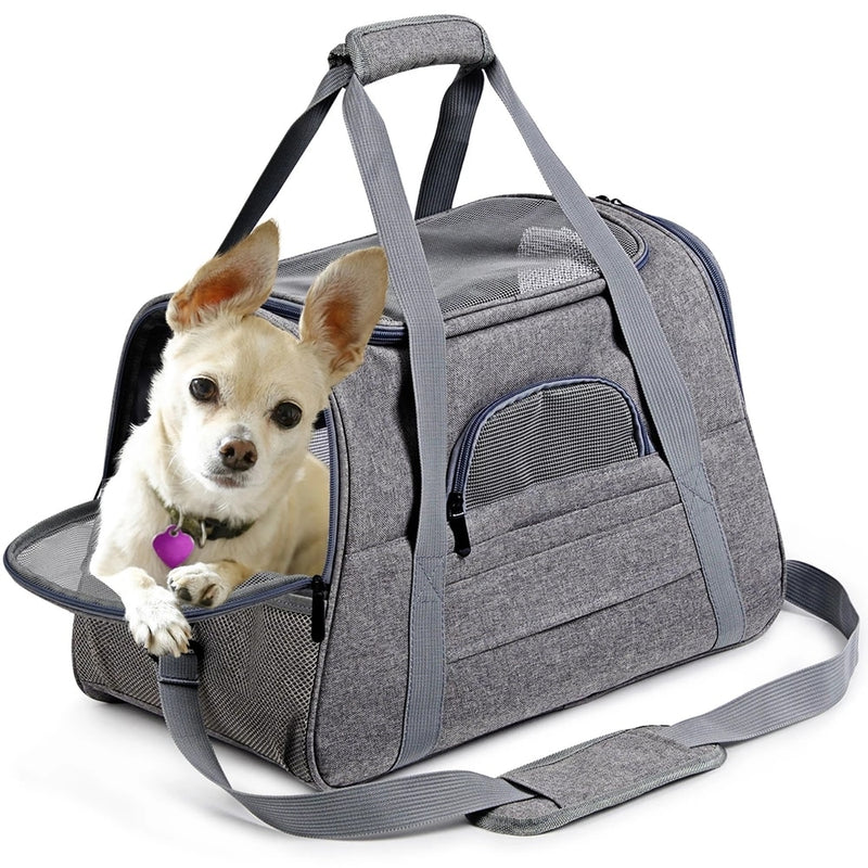 Bolsa de Transporte Sweet Pet - Janela Ventilada, Tecido em MESH