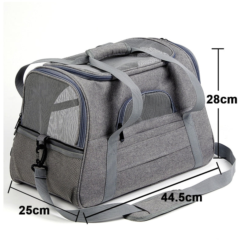 Bolsa de Transporte Sweet Pet - Janela Ventilada, Tecido em MESH